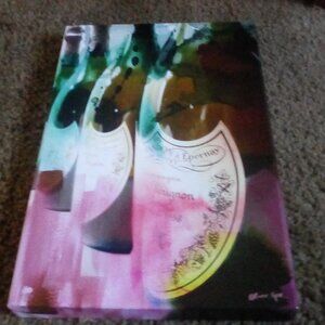 The Oliver Gal Artist Co. Drinks and Spirits Wall Art Canvas Prints 'Champagne